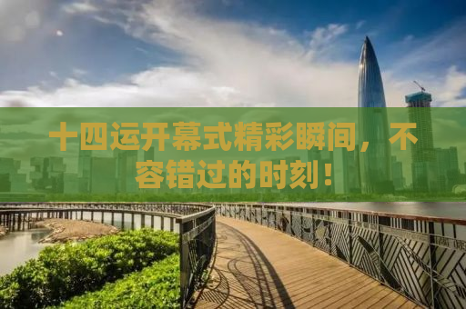 十四运开幕式精彩瞬间，不容错过的时刻！