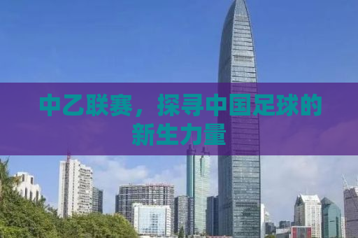 中乙联赛，探寻中国足球的新生力量