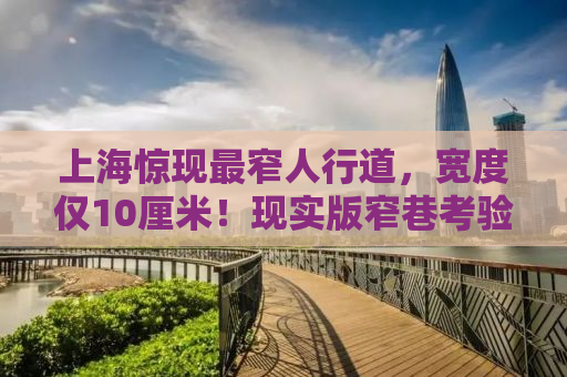 上海惊现最窄人行道，宽度仅10厘米！现实版窄巷考验行人，引发社会关注热议