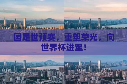 国足世预赛，重塑荣光，向世界杯进军！