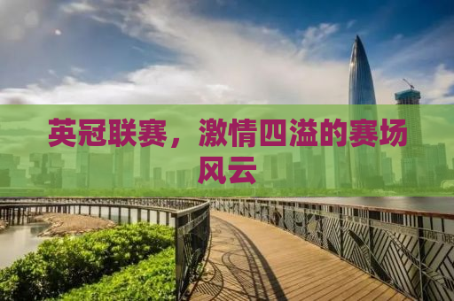 英冠联赛，激情四溢的赛场风云