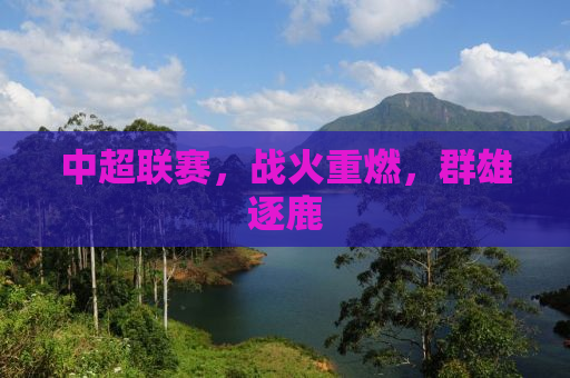 中超联赛，战火重燃，群雄逐鹿