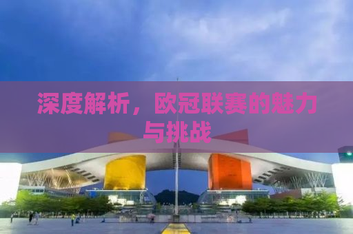 深度解析，欧冠联赛的魅力与挑战