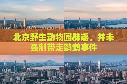 北京野生动物园辟谣，并未强制带走鹦鹉事件