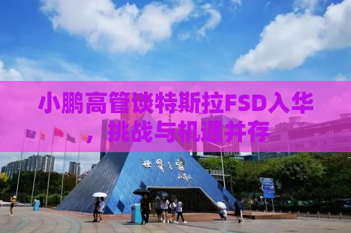 小鹏高管谈特斯拉FSD入华，挑战与机遇并存