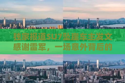 独家报道SU7坠崖车主发文感谢雷军，一场意外背后的真诚与担当