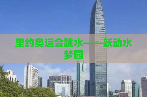 里约奥运会跳水——跃动水梦园