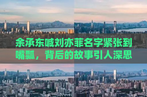 余承东喊刘亦菲名字紧张到嘴瓢，背后的故事引人深思