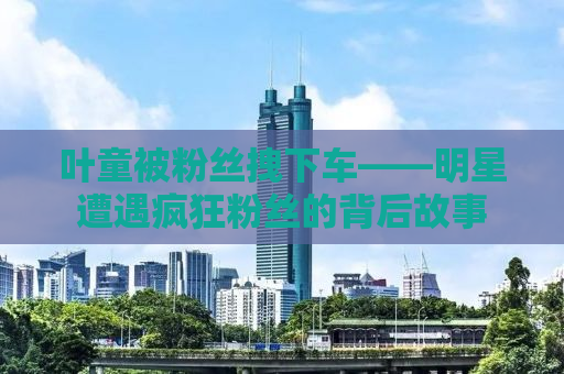叶童被粉丝拽下车——明星遭遇疯狂粉丝的背后故事