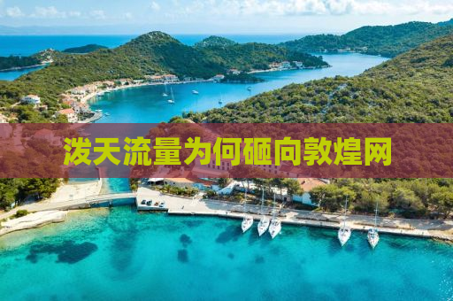 泼天流量为何砸向敦煌网