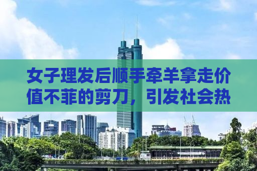 女子理发后顺手牵羊拿走价值不菲的剪刀，引发社会热议
