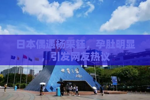 日本偶遇杨采钰，孕肚明显，引发网友热议