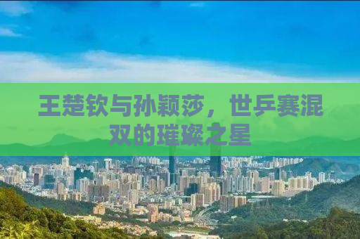 王楚钦与孙颖莎，世乒赛混双的璀璨之星