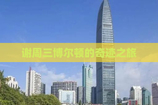 谢周三博尔顿的奇迹之旅