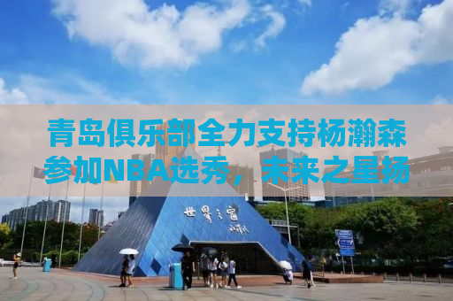青岛俱乐部全力支持杨瀚森参加NBA选秀，未来之星扬帆起航