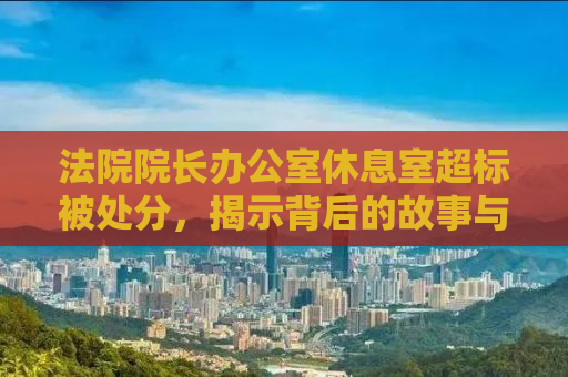法院院长办公室休息室超标被处分，揭示背后的故事与启示