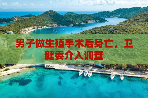 男子做生殖手术后身亡，卫健委介入调查