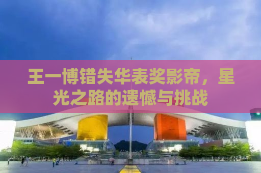 王一博错失华表奖影帝，星光之路的遗憾与挑战