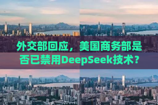 外交部回应，美国商务部是否已禁用DeepSeek技术？