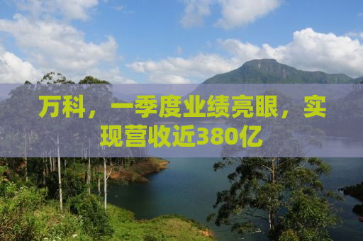 万科，一季度业绩亮眼，实现营收近380亿