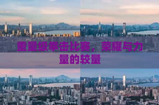 重量级拳击比赛，荣耀与力量的较量