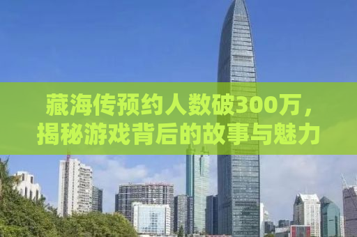 藏海传预约人数破300万，揭秘游戏背后的故事与魅力