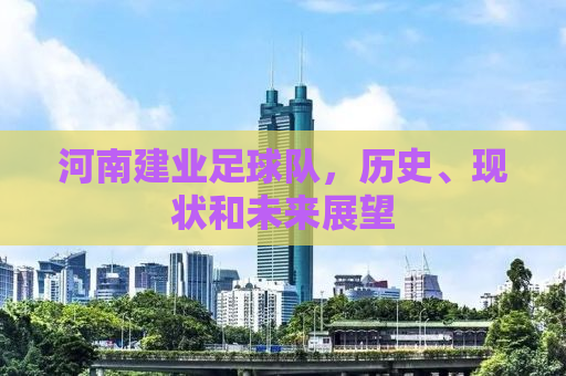 河南建业足球队，历史、现状和未来展望