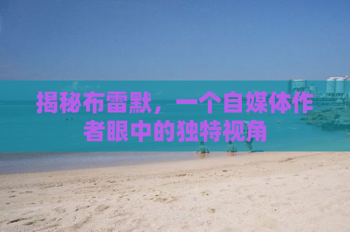 揭秘布雷默，一个自媒体作者眼中的独特视角