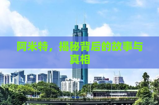 阿米特，揭秘背后的故事与真相