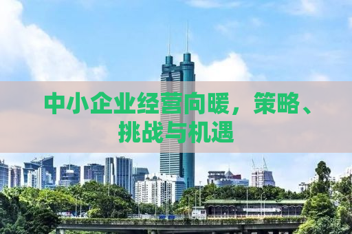 中小企业经营向暖，策略、挑战与机遇