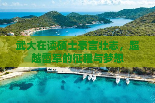武大在读硕士豪言壮志，超越雷军的征程与梦想