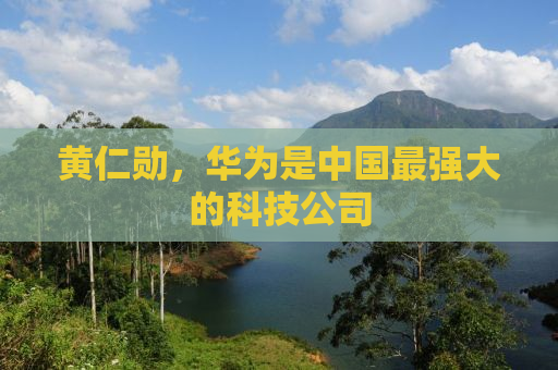 黄仁勋，华为是中国最强大的科技公司
