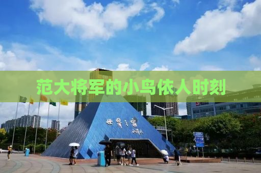 范大将军的小鸟依人时刻