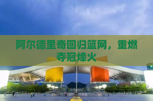 阿尔德里奇回归篮网，重燃夺冠烽火