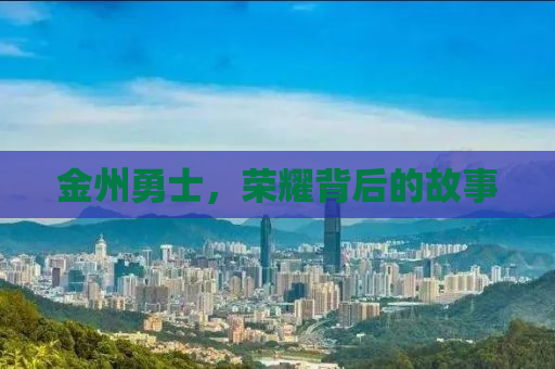金州勇士，荣耀背后的故事