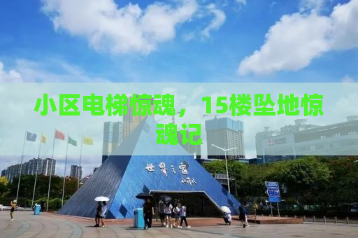 小区电梯惊魂，15楼坠地惊魂记